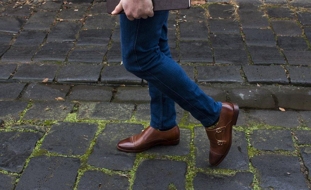 Shoe Review: Bared Footwear's Double Monk Tungsten - Trimly