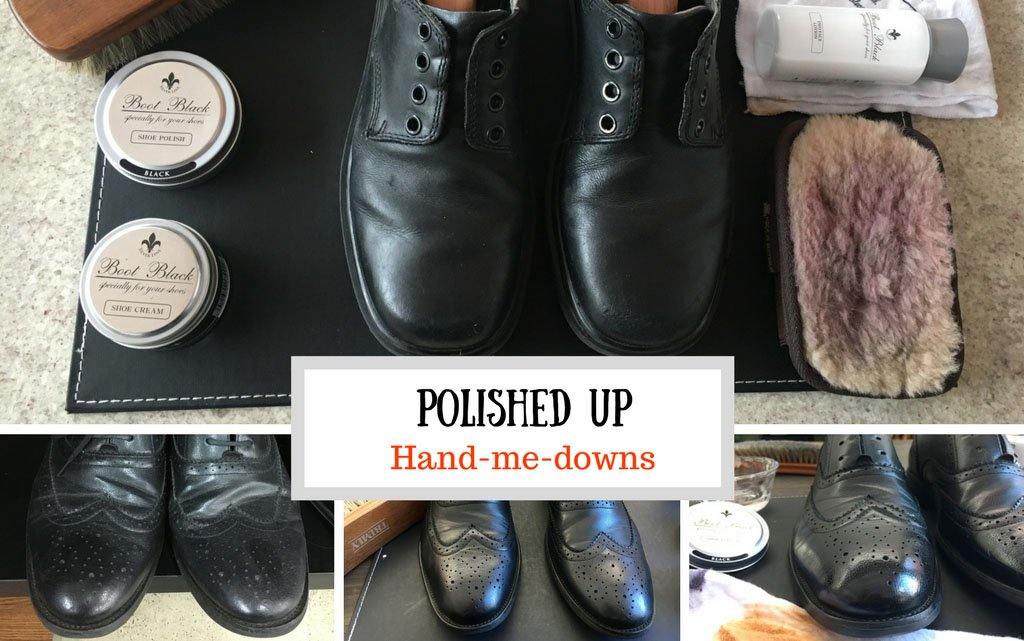 Polish Up Hand-Me-Down Shoes: Clean, Nourish, Shine. Return. - Trimly