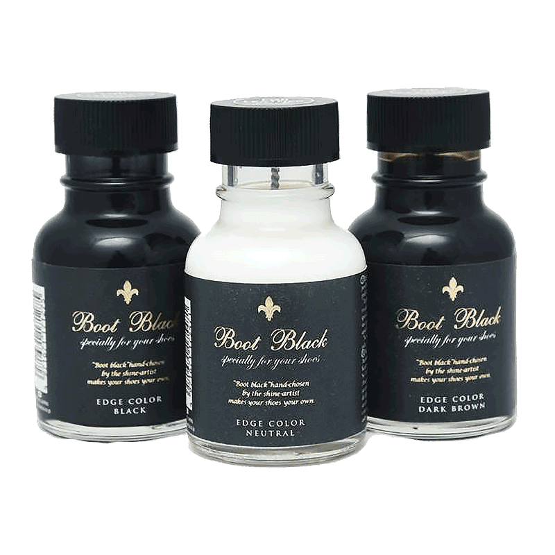 Boot Black Edge Dressing - Trimly