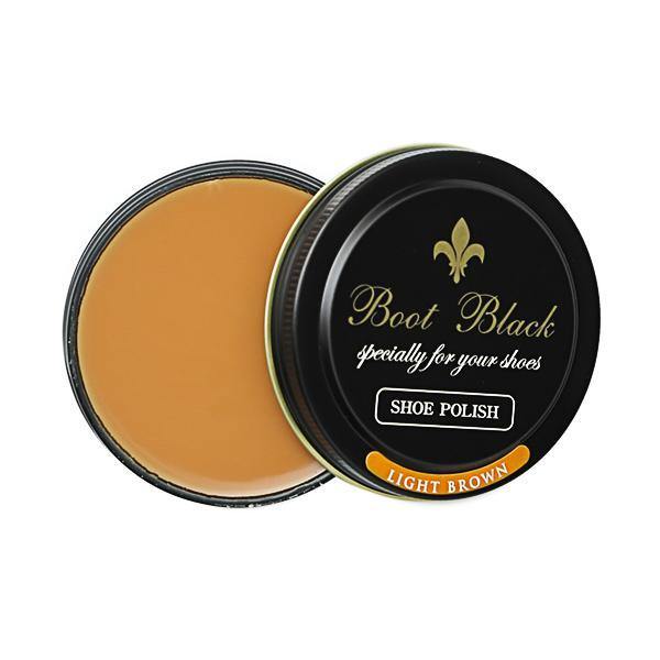 Boot Black Wax Polish - Black Series - Trimly