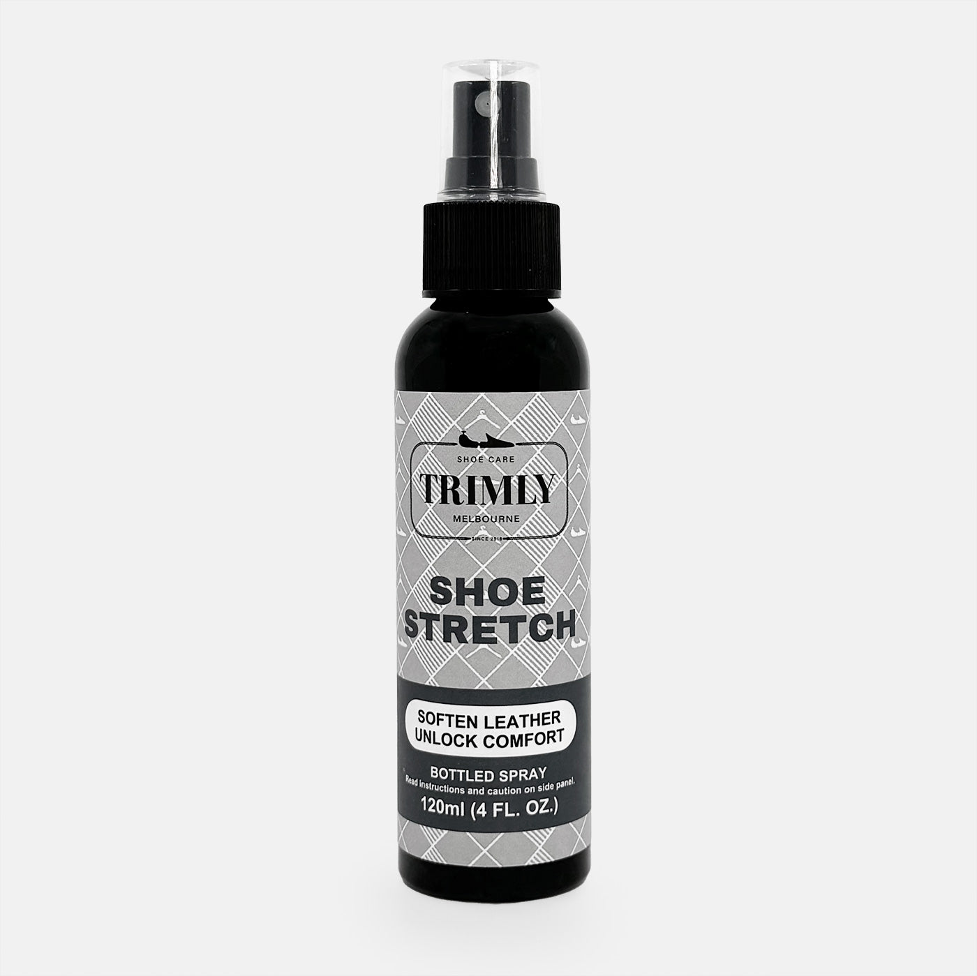 Trimly Shoe Stretch Spray All Leather Shoes or Boots