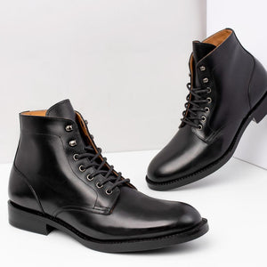 Turon Men's Service Boots - Black Calf - Trimly