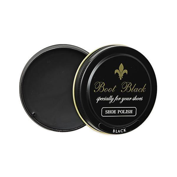 Boot Black Wax Polish - Black Series - Trimly
