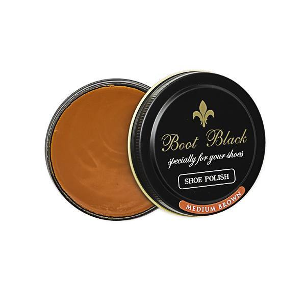 Boot Black Wax Polish - Black Series - Trimly