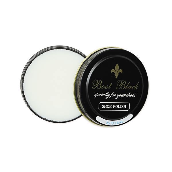 Boot Black Wax Polish - Black Series - Trimly